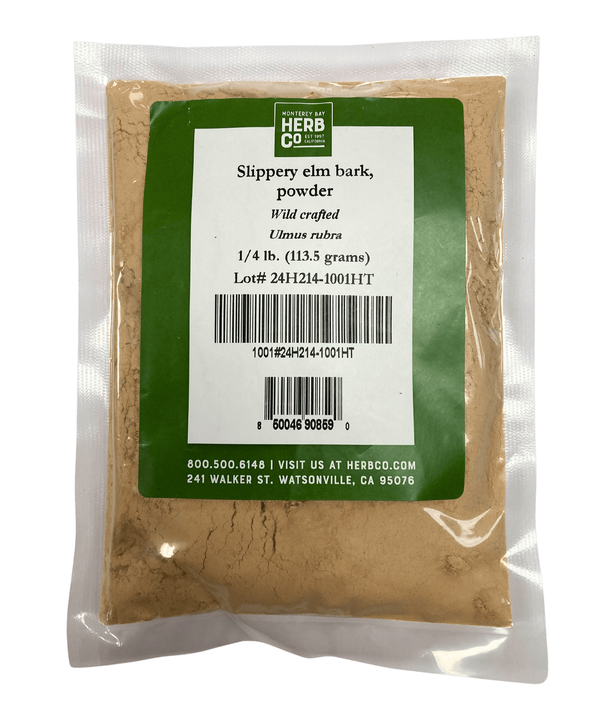Slippery Elm Bark Powder, Herbs - Country Life Natural Foods