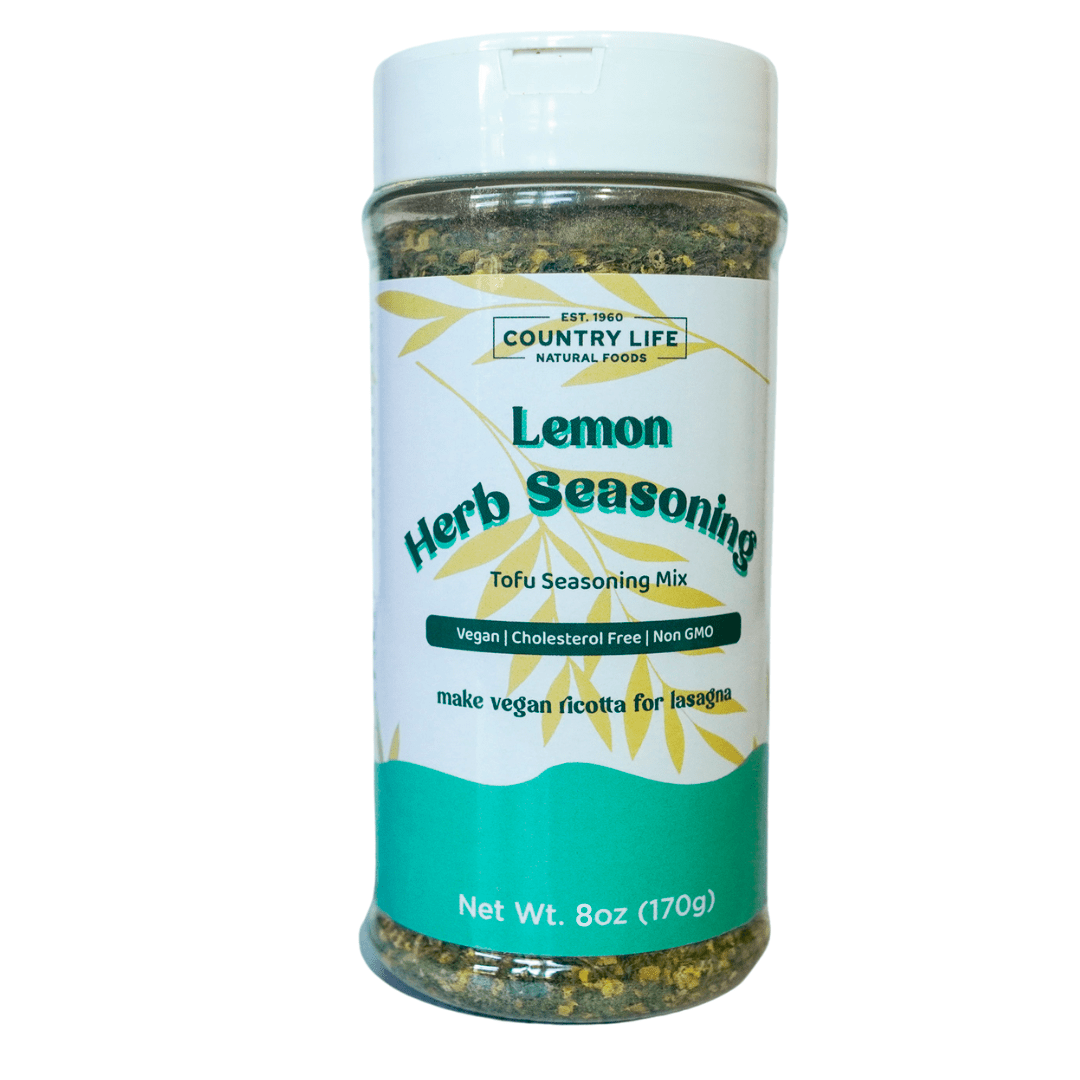 Tofu Scramble Seasoning, Lemon Herb, Herbs Spices & Seasonings - Country Life Natural Foods