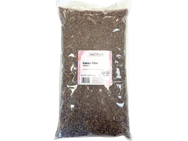 Cacao Nibs, Organic - Country Life Natural Foods