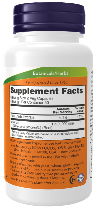 Valerian Root 500mg, Vitamins & Supplements - Country Life Natural Foods