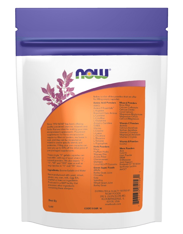 Veg Capsules Double "00", Vitamins & Supplements - Country Life Natural Foods