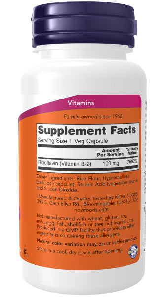 Vitamina B-2 100mg