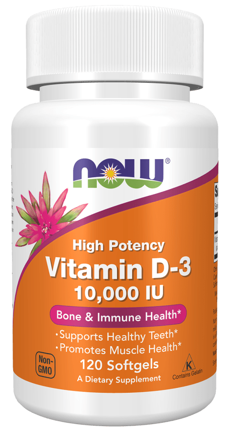 Vitamin D-3 10,000 IU High Potency - Country Life Natural Foods