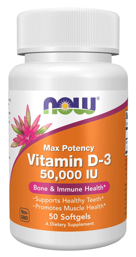 Vitamin D-3 50,000 IU Max Potency - Country Life Natural Foods