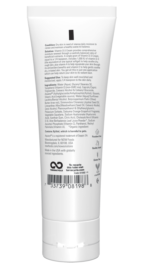 Vitamin D3 Cream - Country Life Natural Foods