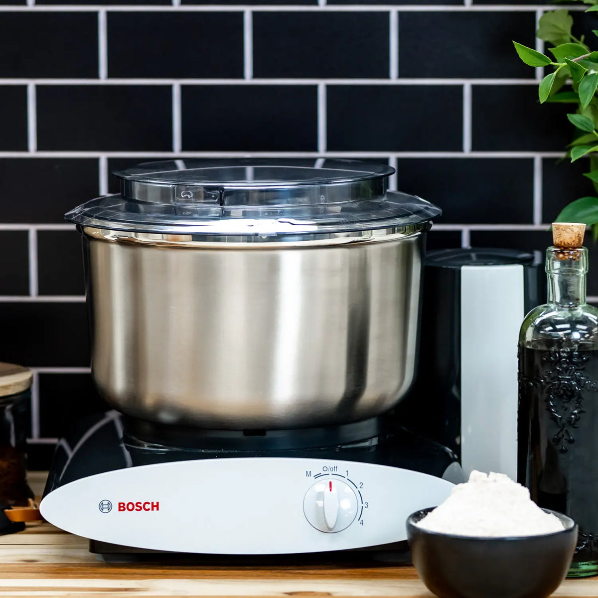 Bosch Kitchen Mixer, Black Universal Plus - Country Life Natural Foods
