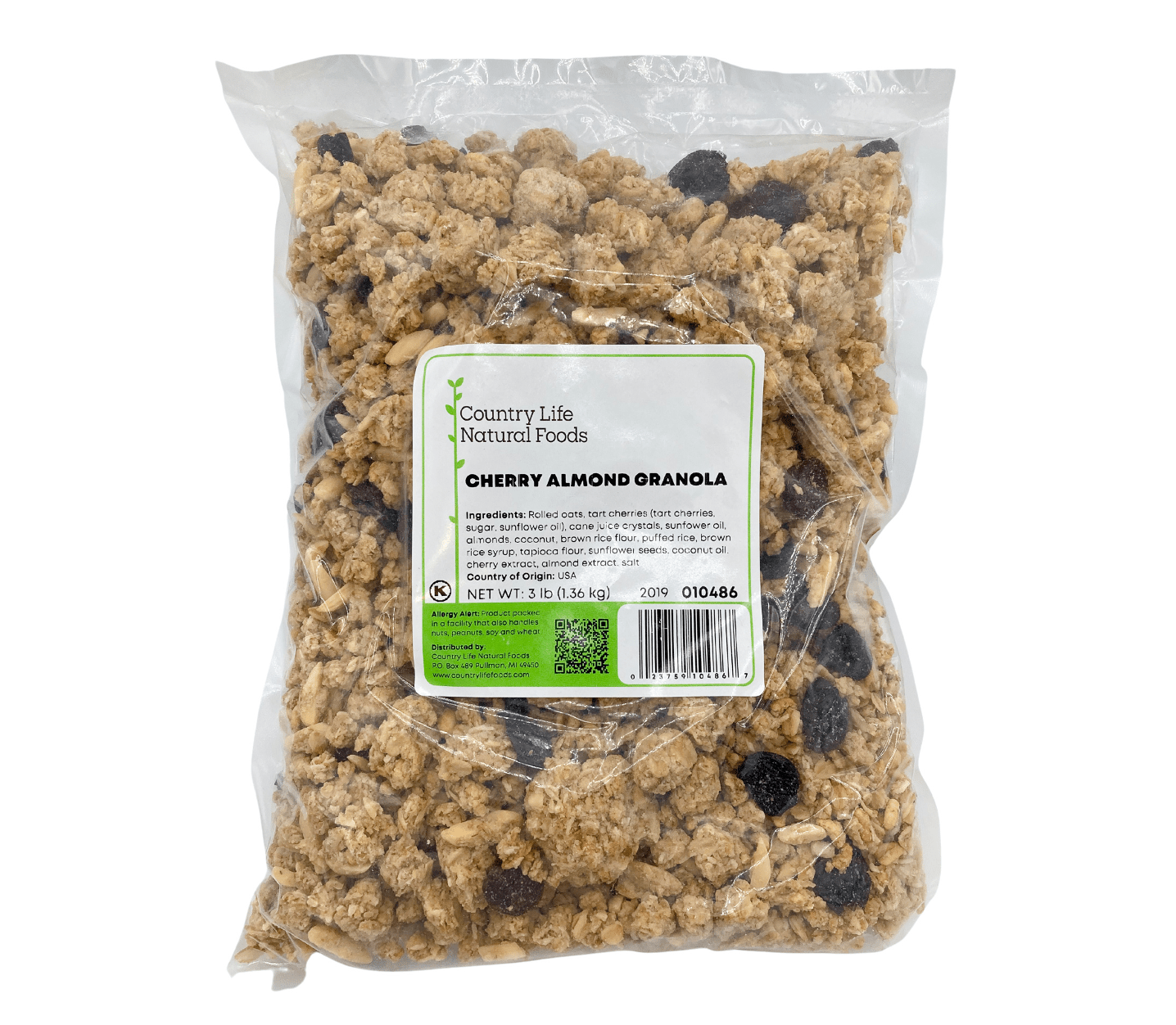 Slow-Baked Cherry Almond Granola - Country Life Natural Foods