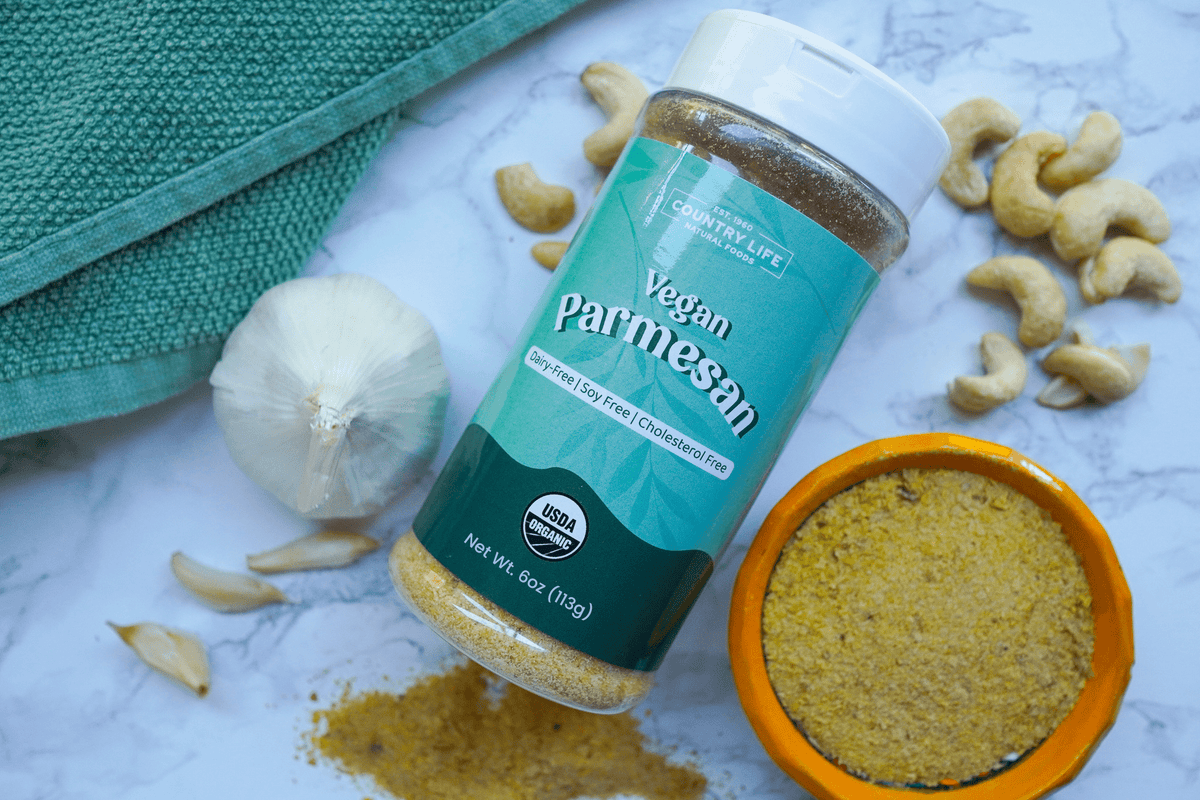 Parmesan, Organic, Vegan - Country Life Natural Foods