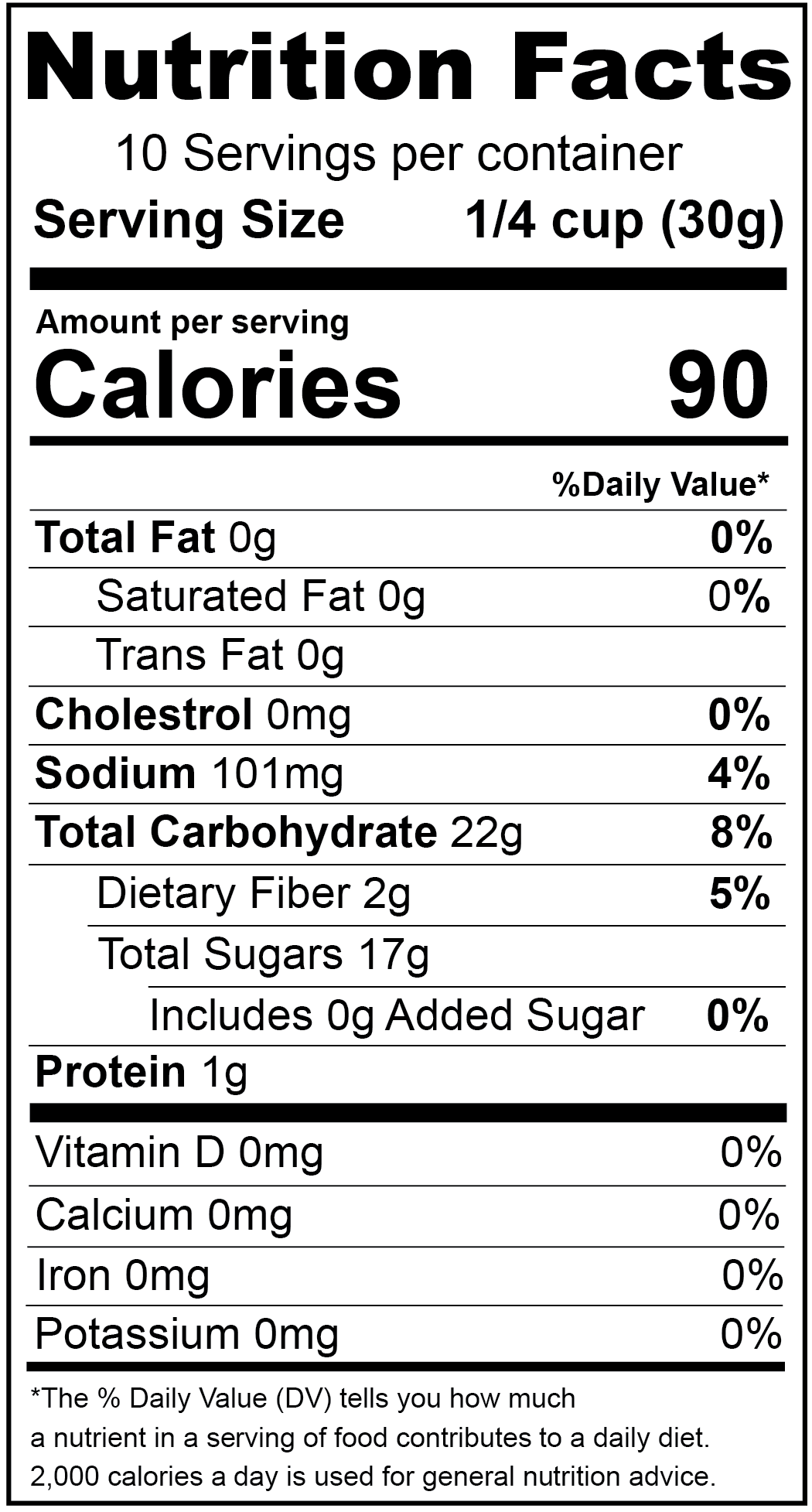 Apple Dices, Natural, Organic, Dried Fruit - Country Life Natural Foods