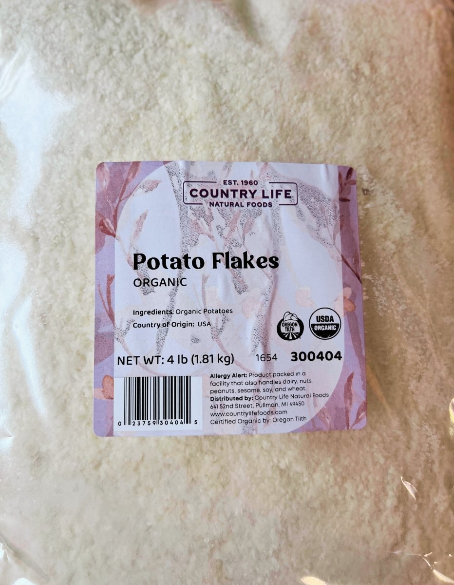 Potato Flakes, Organic - Country Life Natural Foods