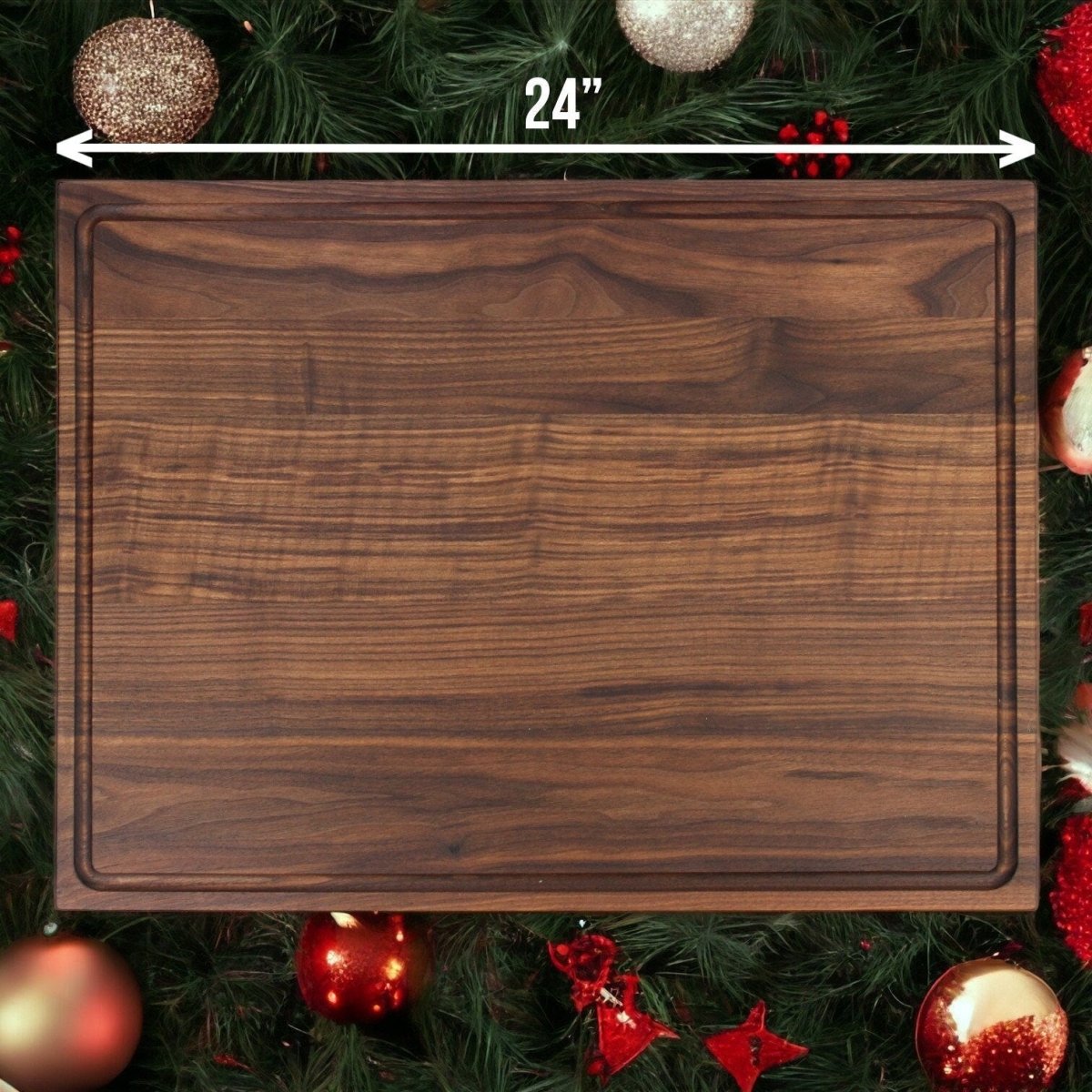 Extra Large Walnut Cutting Board, 24