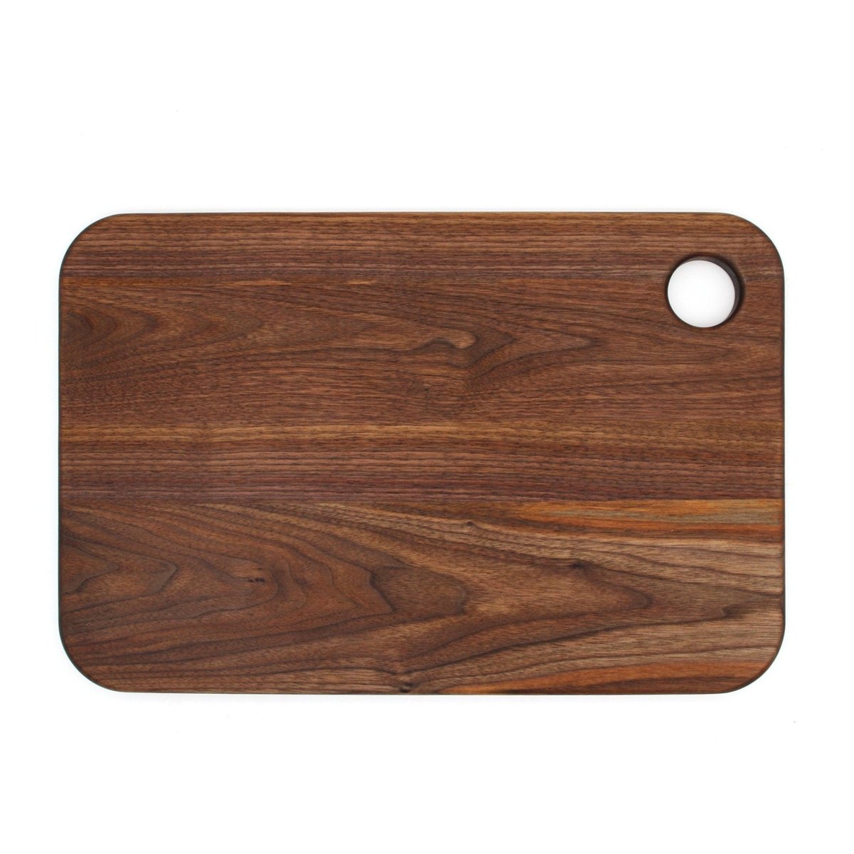 Large Wood Cutting Board With Thumb Hole and Juice Groove 18x12 Inches, Wood Cheese Board, Wooden Chopping Board, 100% Made in the USA, - Country Life Natural Foods