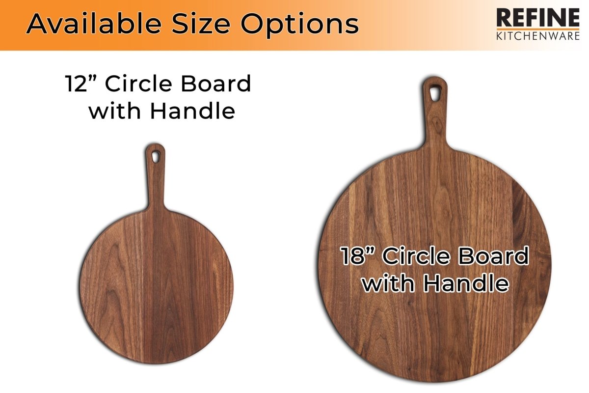 Walnut Paddle Cutting Board With Handle, Walnut Cutting Board With Handle, Charcuterie Board With Handle Handmade in the USA, - Country Life Natural Foods