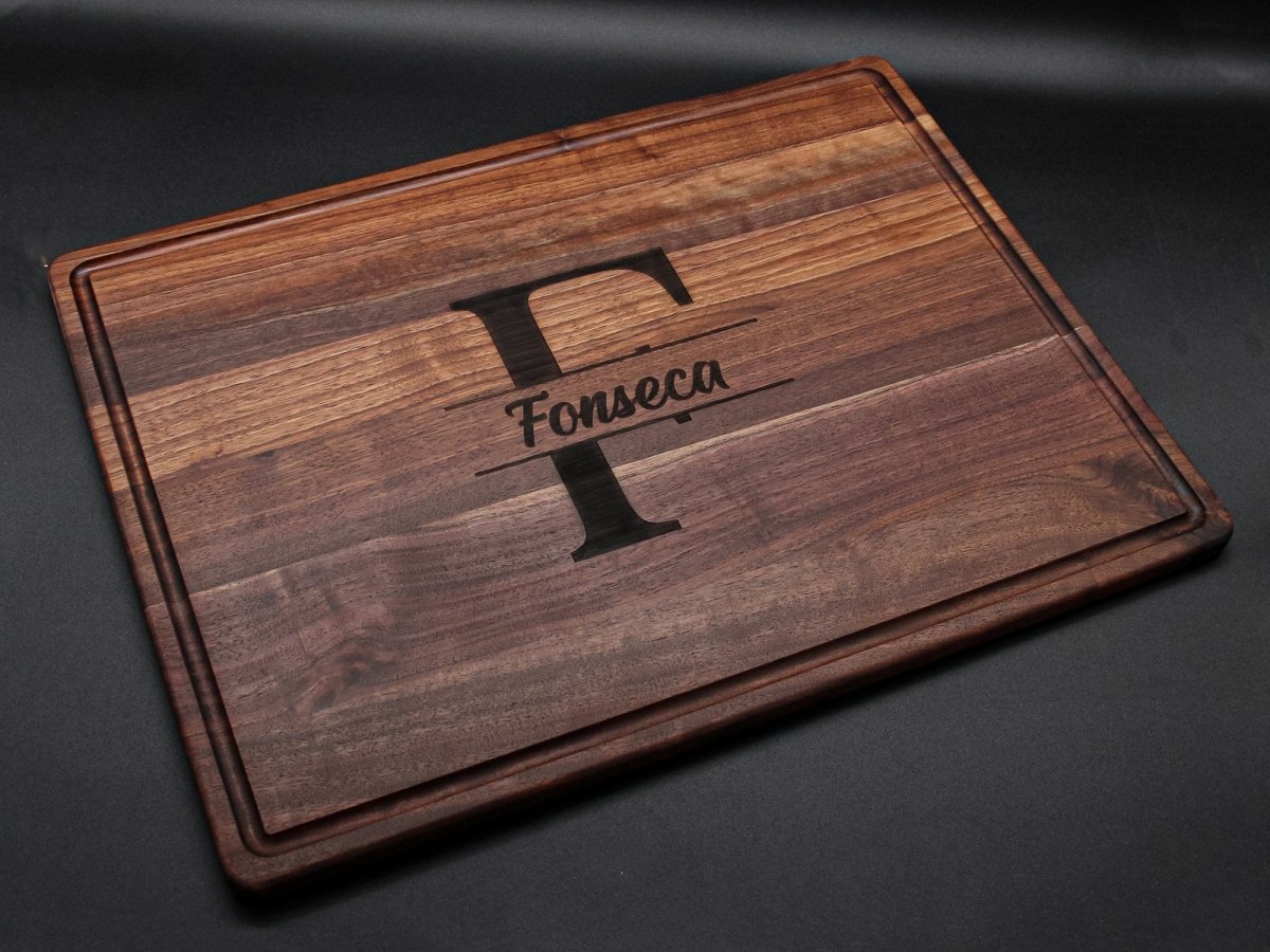 Extra Large Walnut Cutting Board 24" x 18", With Juice Groove, Father's Day Gift, Wedding Gift, Anniversary Gift, 100% Made in the USA, - Country Life Natural Foods