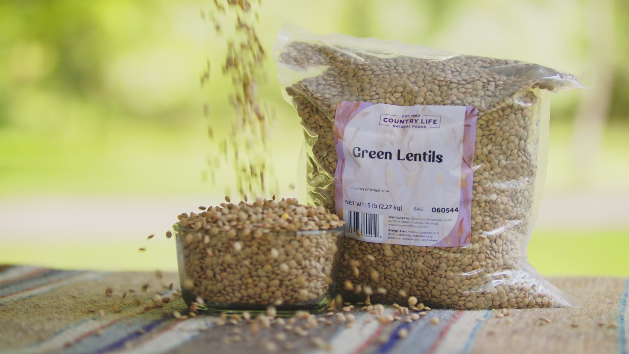 Load and play video in Gallery viewer, Green Lentils