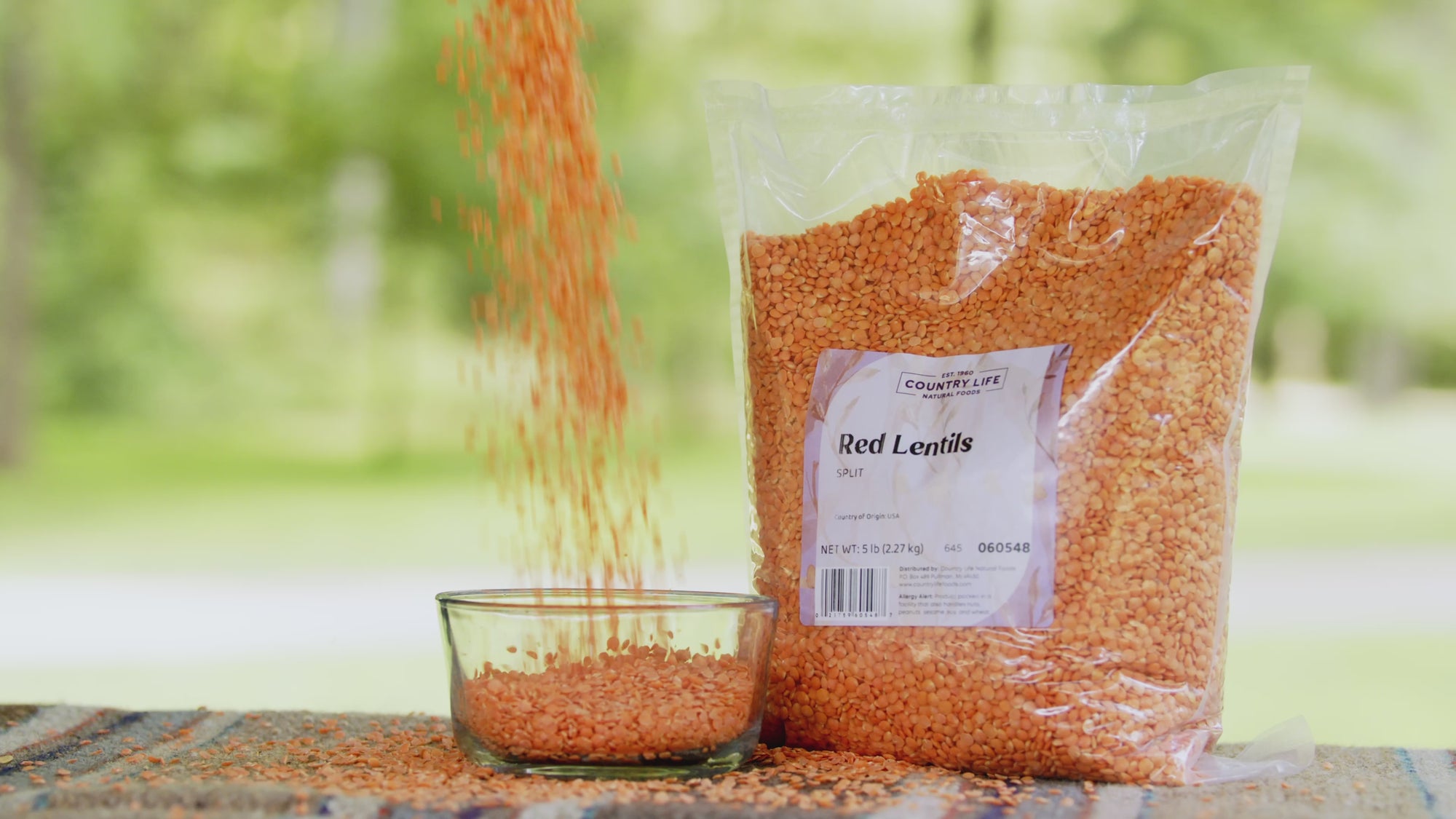Load and play video in Gallery viewer, Red Lentils, Split