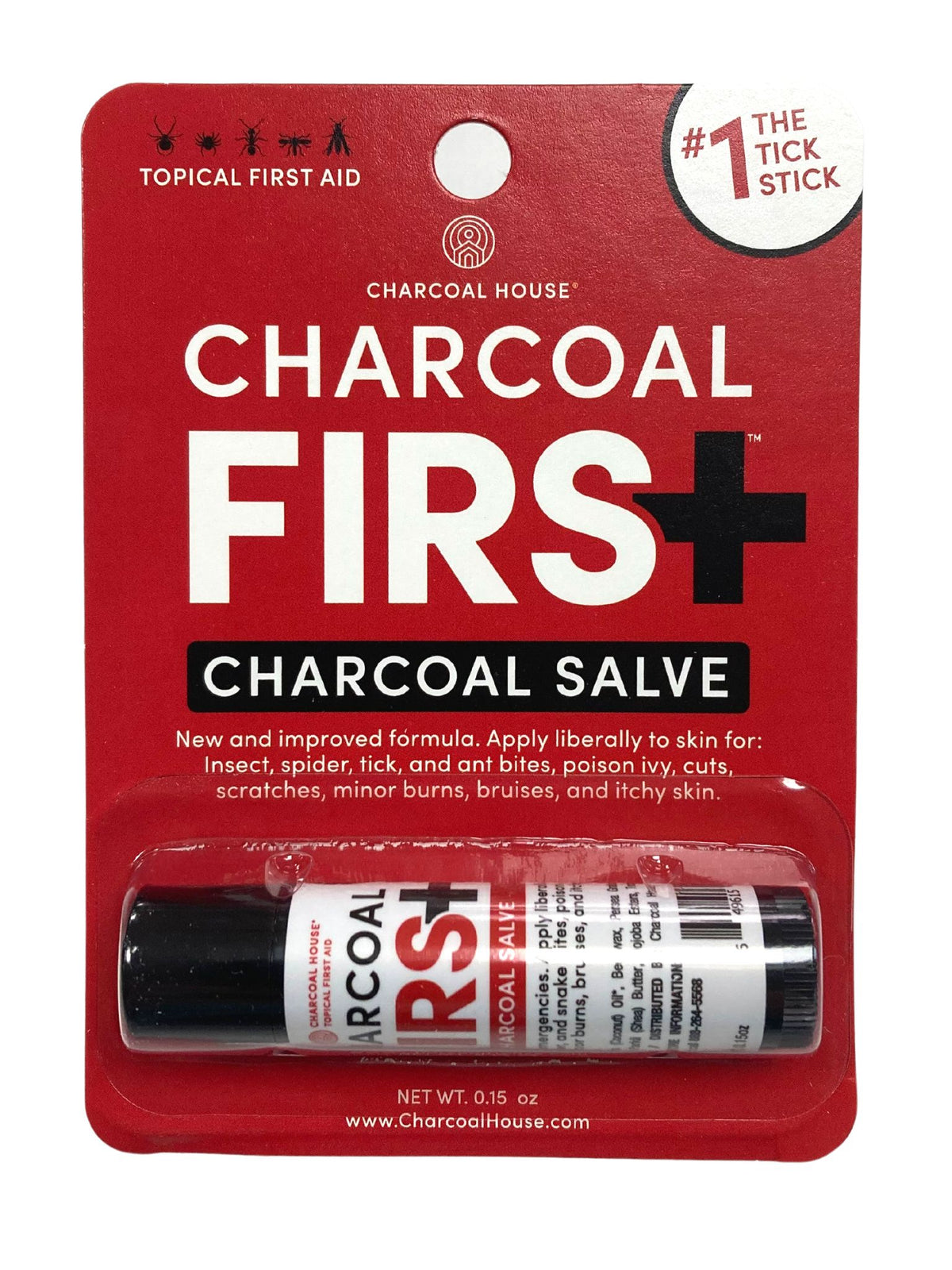 Salve Stick, Charcoal - Country Life Natural Foods