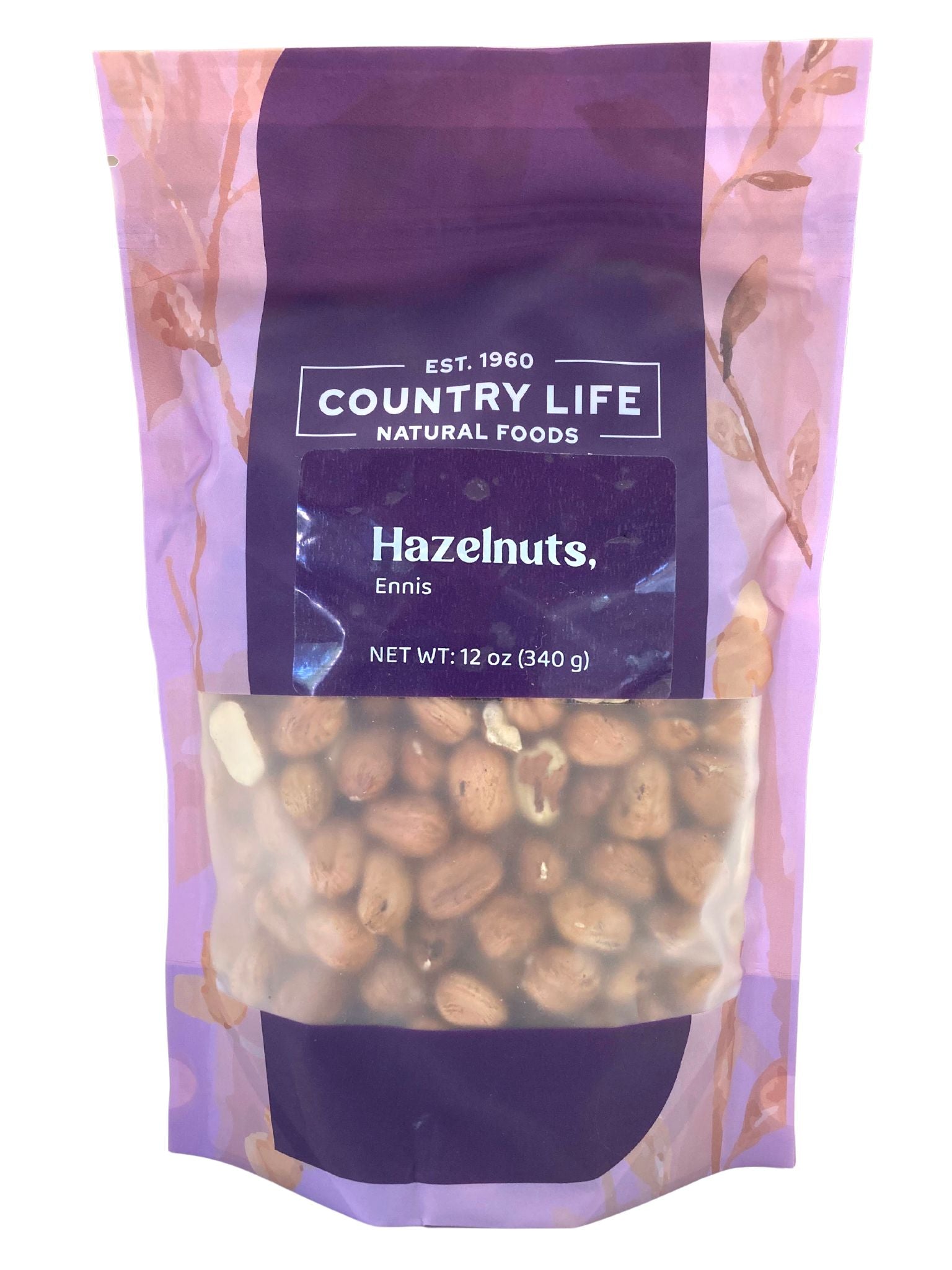 Hazelnuts, Whole, Raw, Large - Country Life Natural Foods