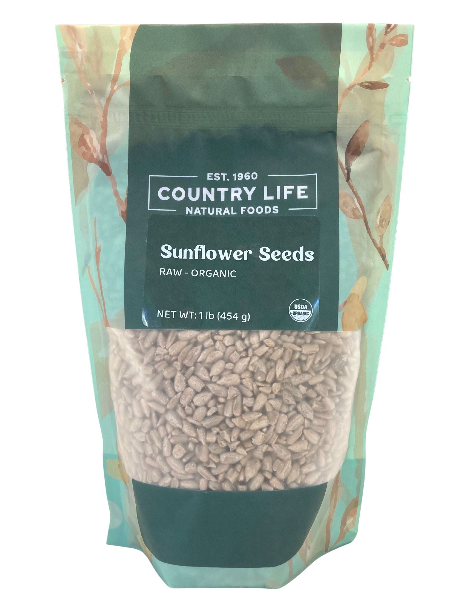 Sunflower Seeds, Raw, Organic - Country Life Natural Foods