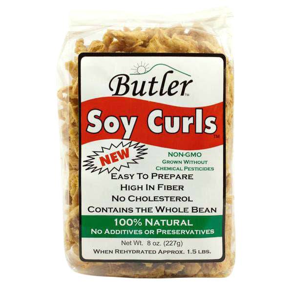 Soy Curls, Non-GMO, Meat Substitutes - Country Life Natural Foods