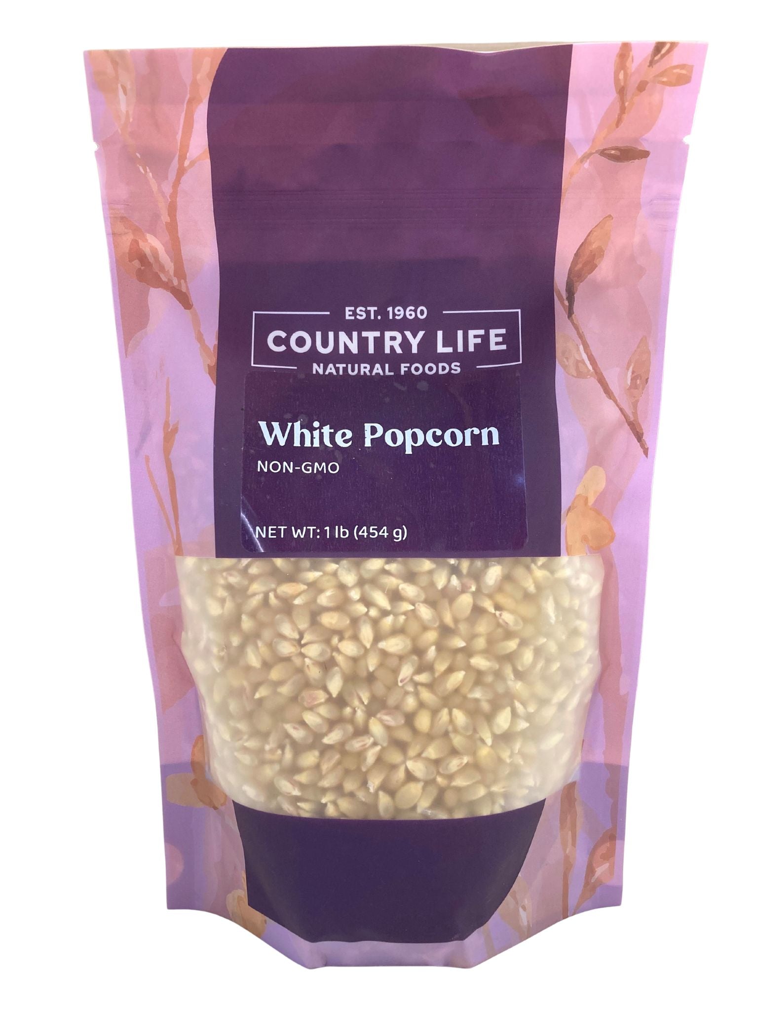 Popcorn, White, Grains - Country Life Natural Foods
