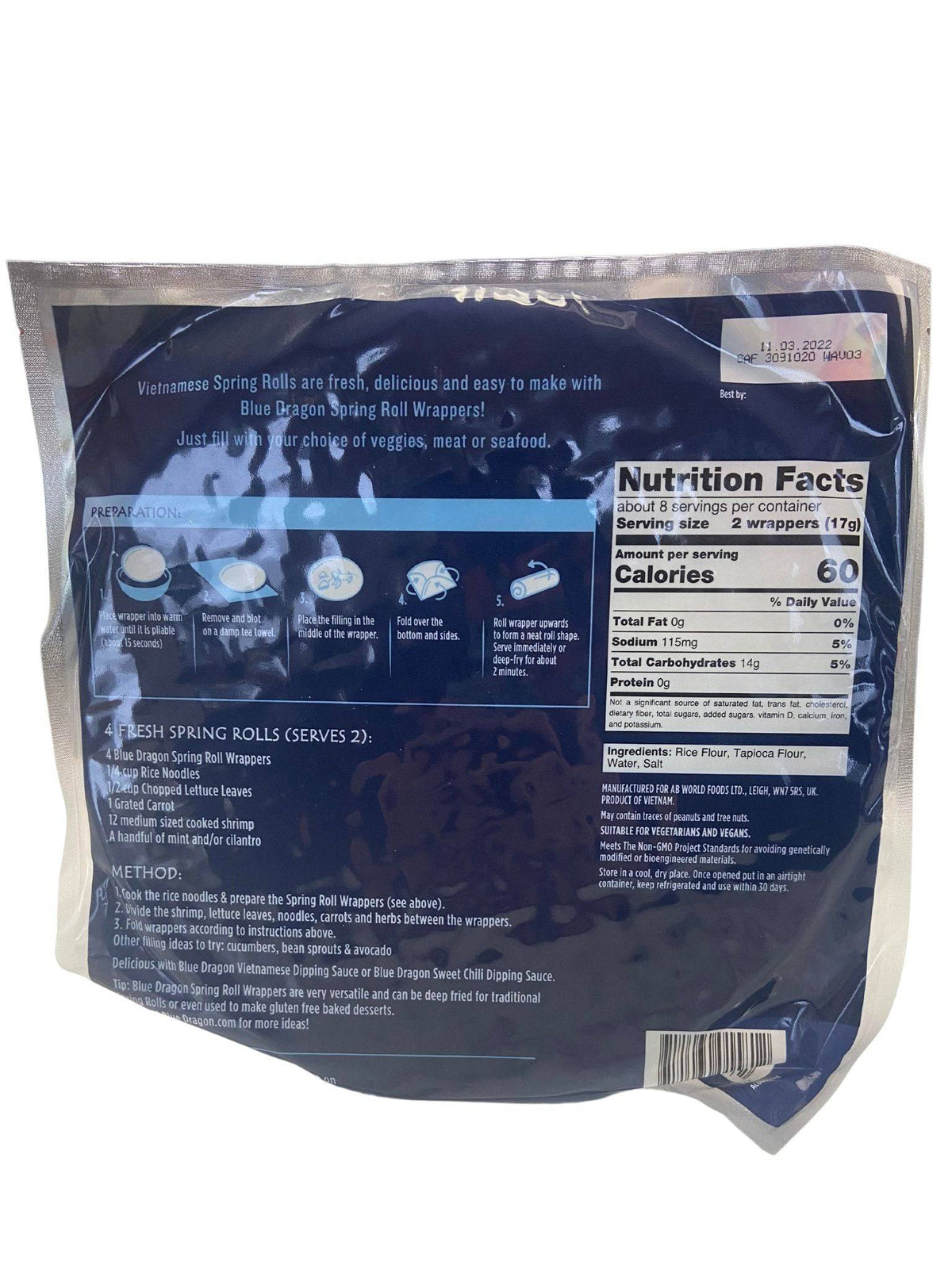 Spring Roll Wrappers - Country Life Natural Foods