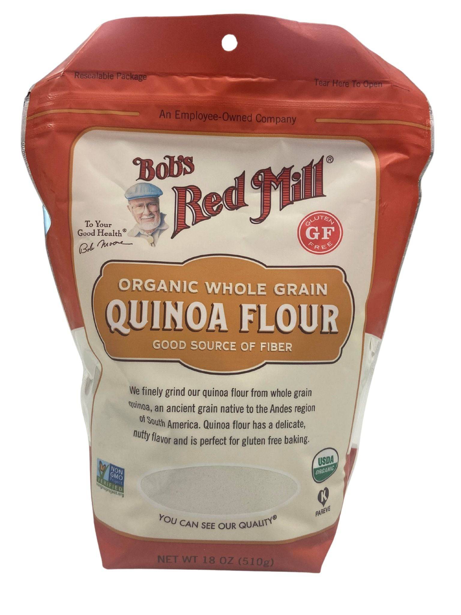 Quinoa Flour, Organic, Bob's Red Mill, Flour - Country Life Natural Foods