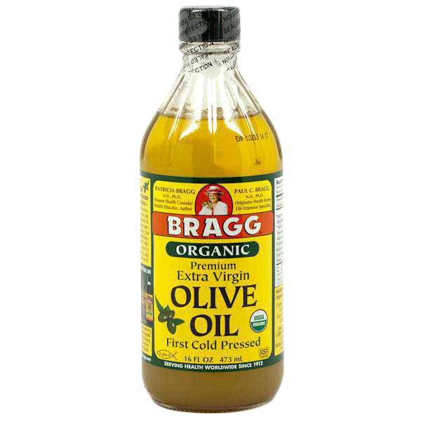 Olive Oil, Extra Virgin, Organic, Braggs