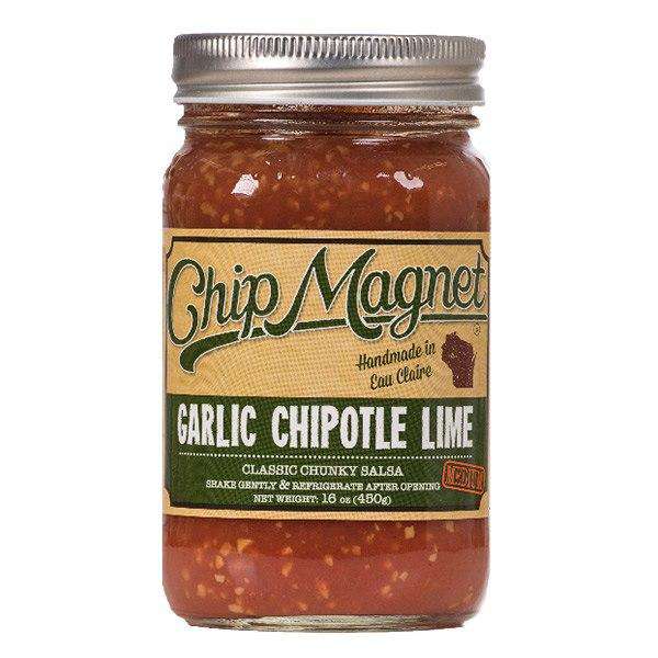 Salsa, Medium, Garlic Chipotle Lime, Vinegar Free, Chip Magnet, Condiments & Sauces - Country Life Natural Foods