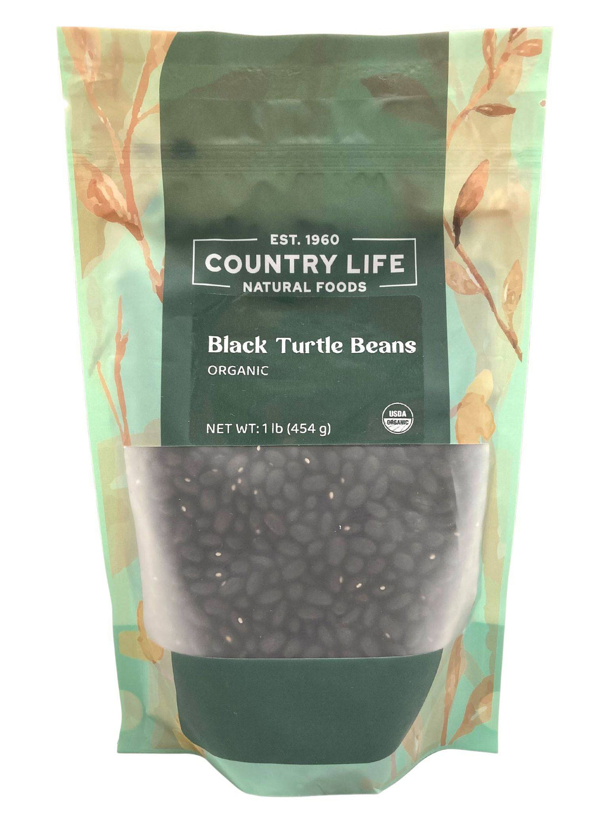 Black Turtle Beans, Organic, Beans - Country Life Natural Foods