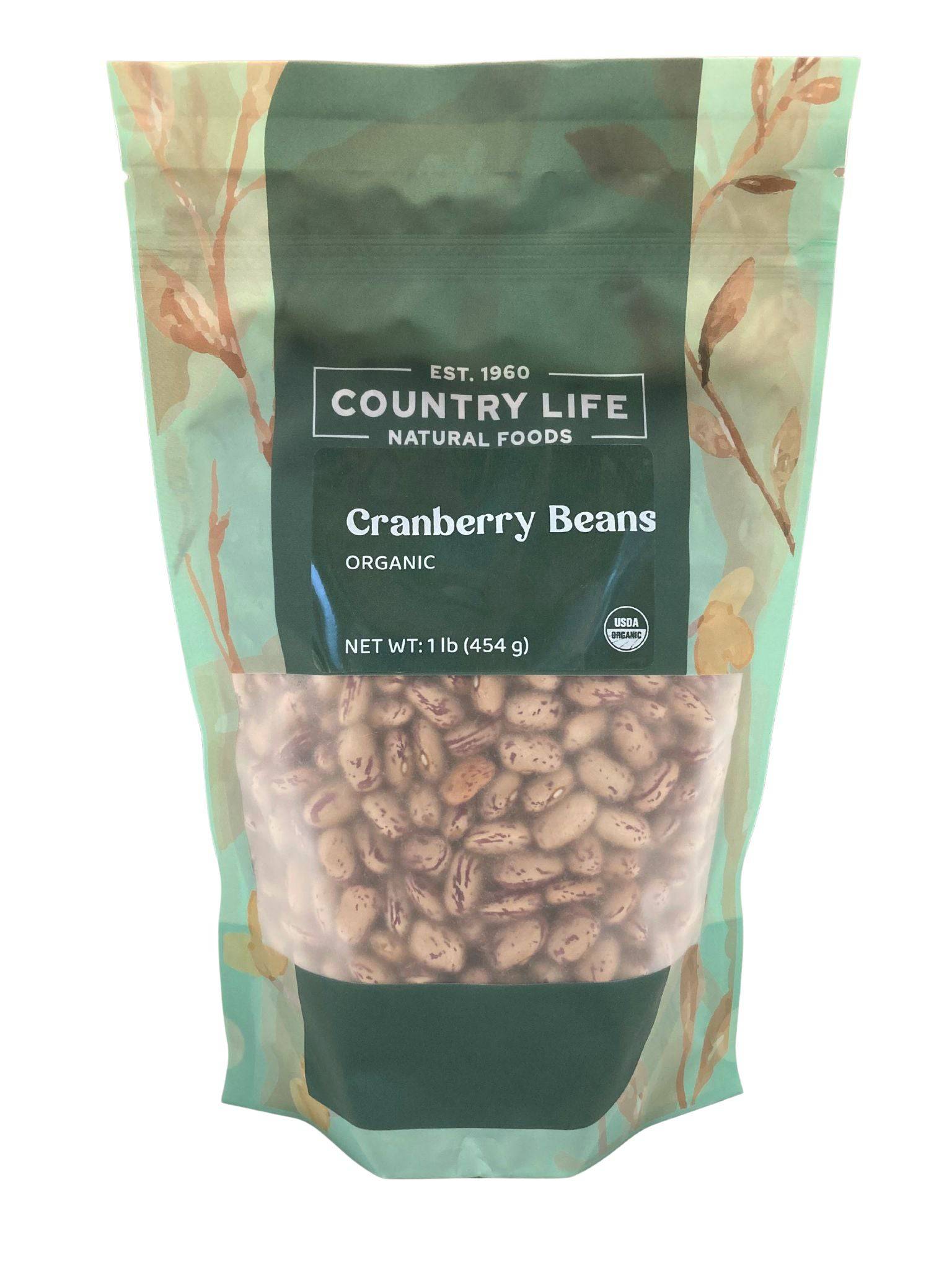 Cranberry Beans, Organic - Country Life Natural Foods