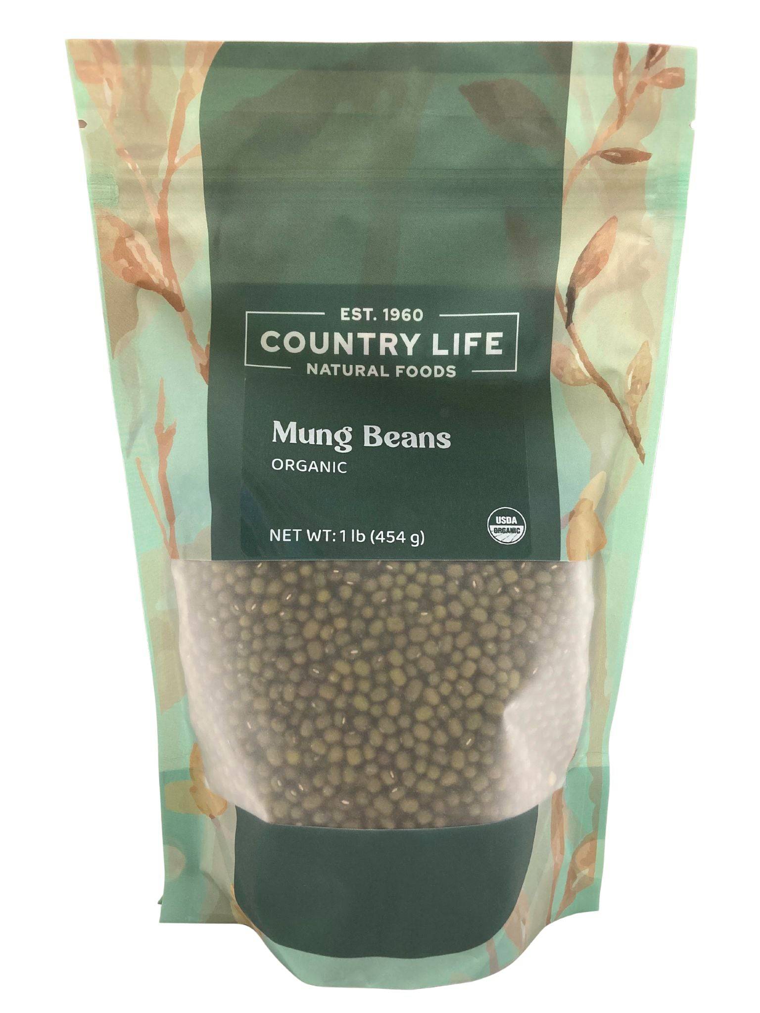 Mung Beans, Organic, Beans - Country Life Natural Foods