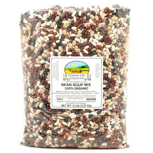 Bean Soup Mix, Organic, Country Life, Beans - Country Life Natural Foods