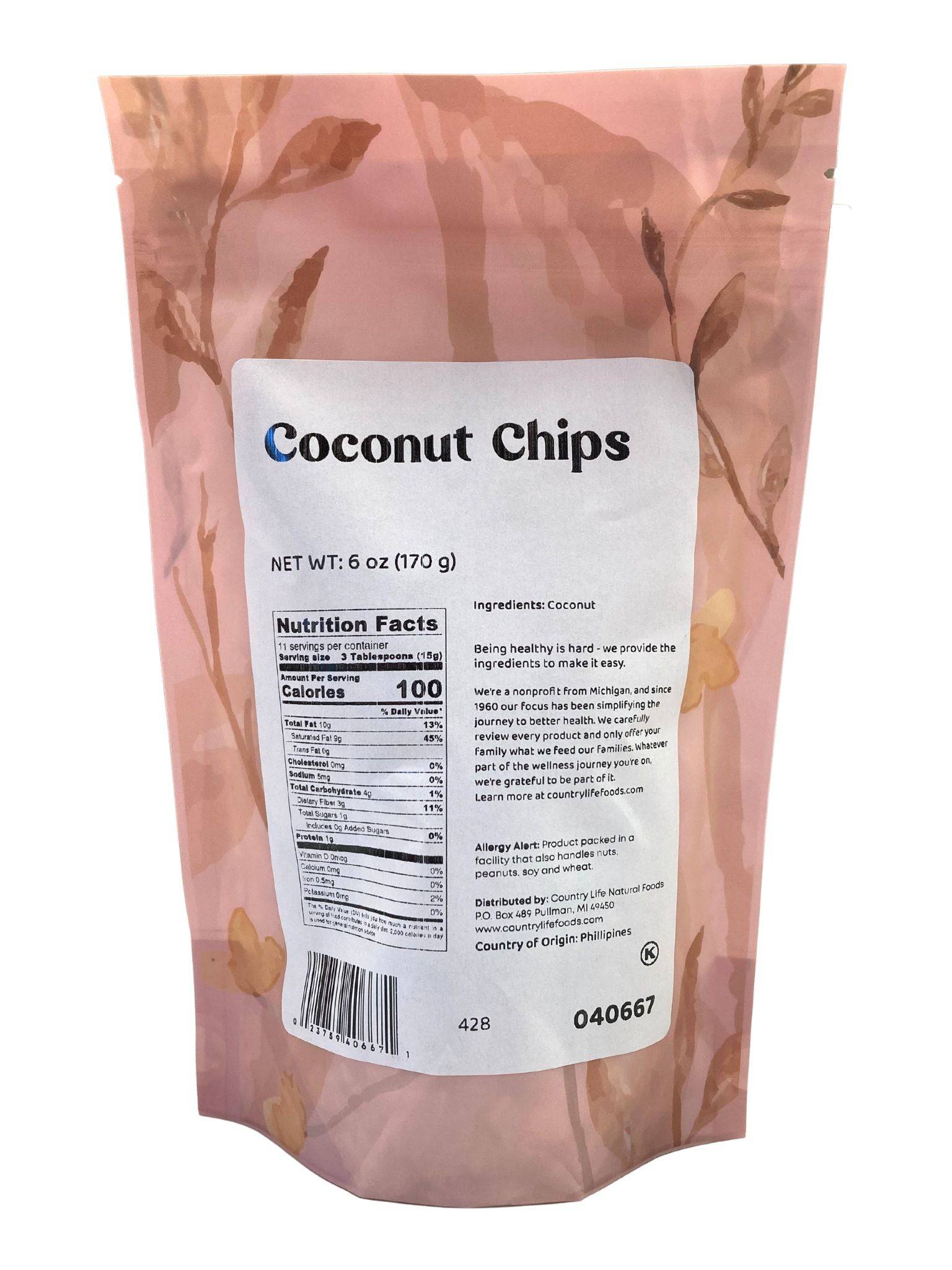 Coconut Chips - Country Life Natural Foods