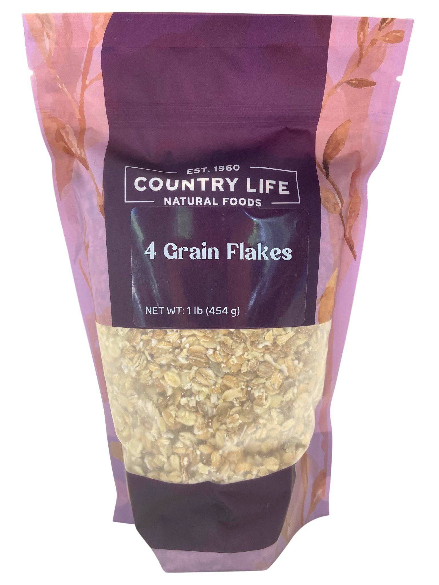 4-Grain Flakes - Country Life Natural Foods
