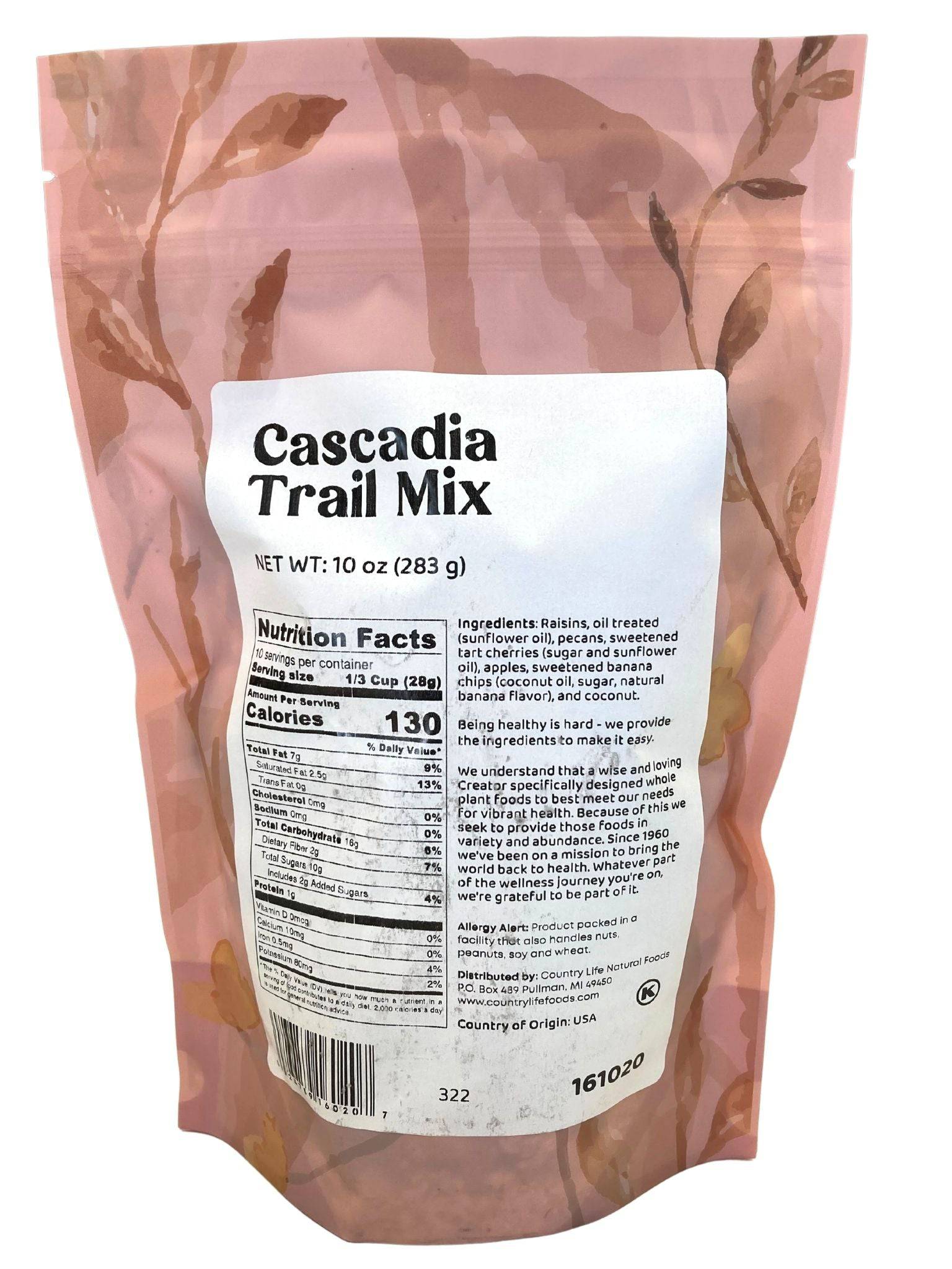 Cascadia Trail Mix, Trail Mix - Country Life Natural Foods