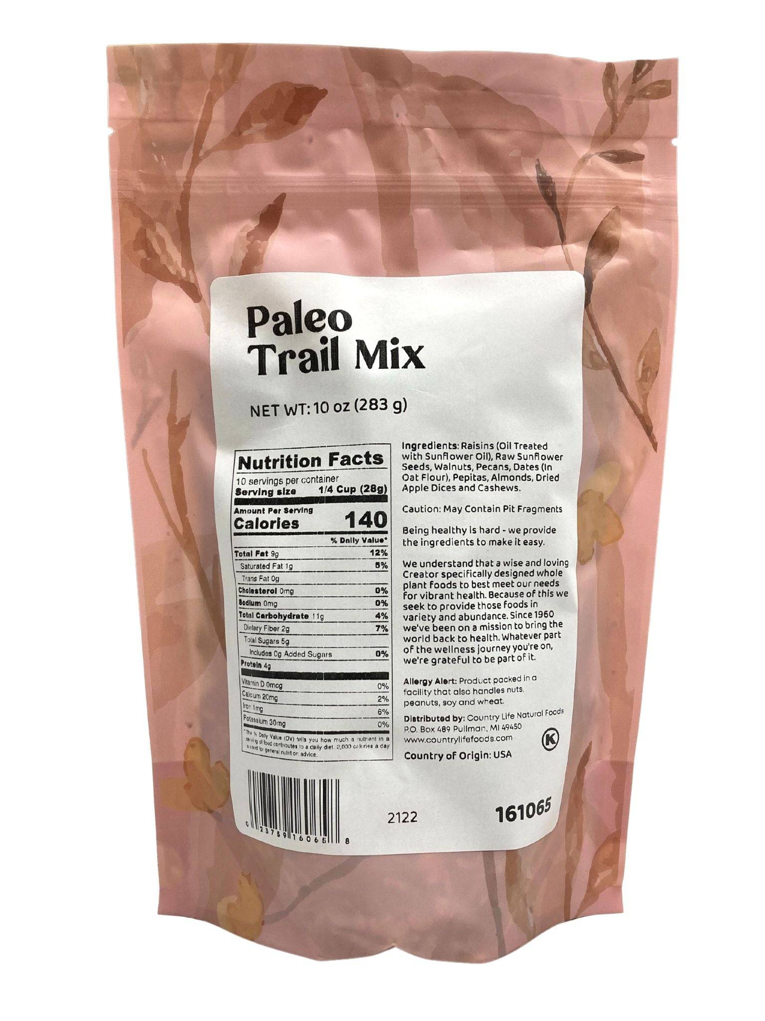 Paleo Trail Mix, Trail Mix - Country Life Natural Foods