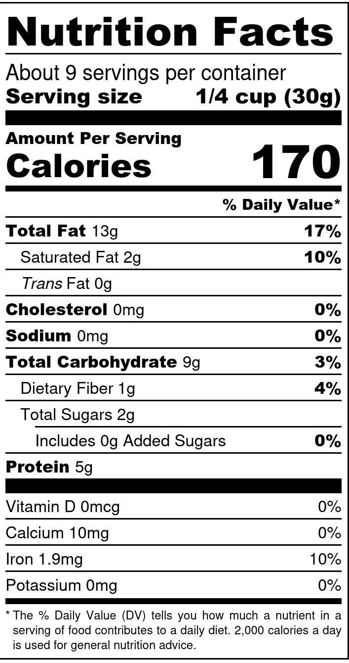 Cashews, Whole 320s, Organic - Country Life Natural Foods
