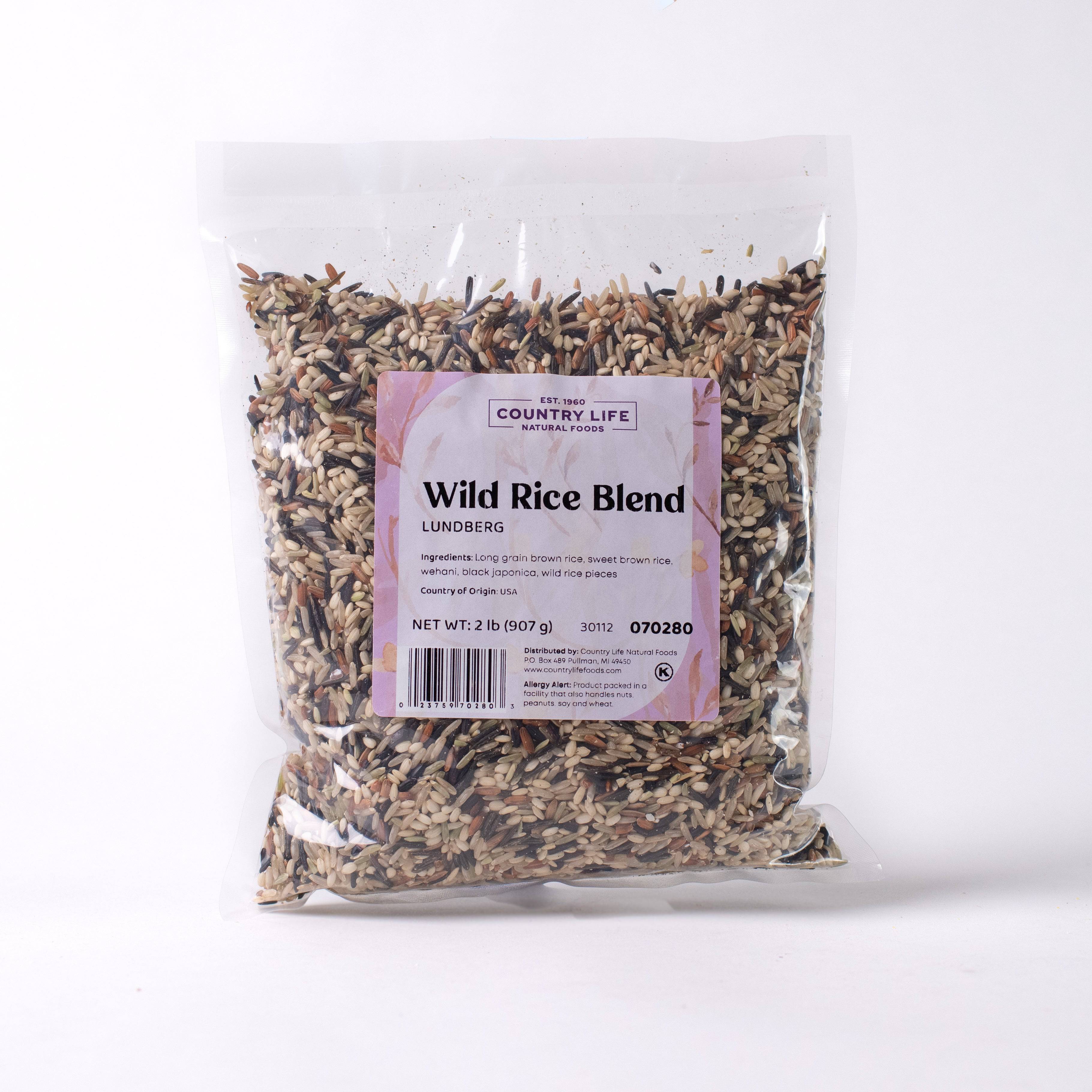 Wild Rice Blend, Lundberg, Rice - Country Life Natural Foods