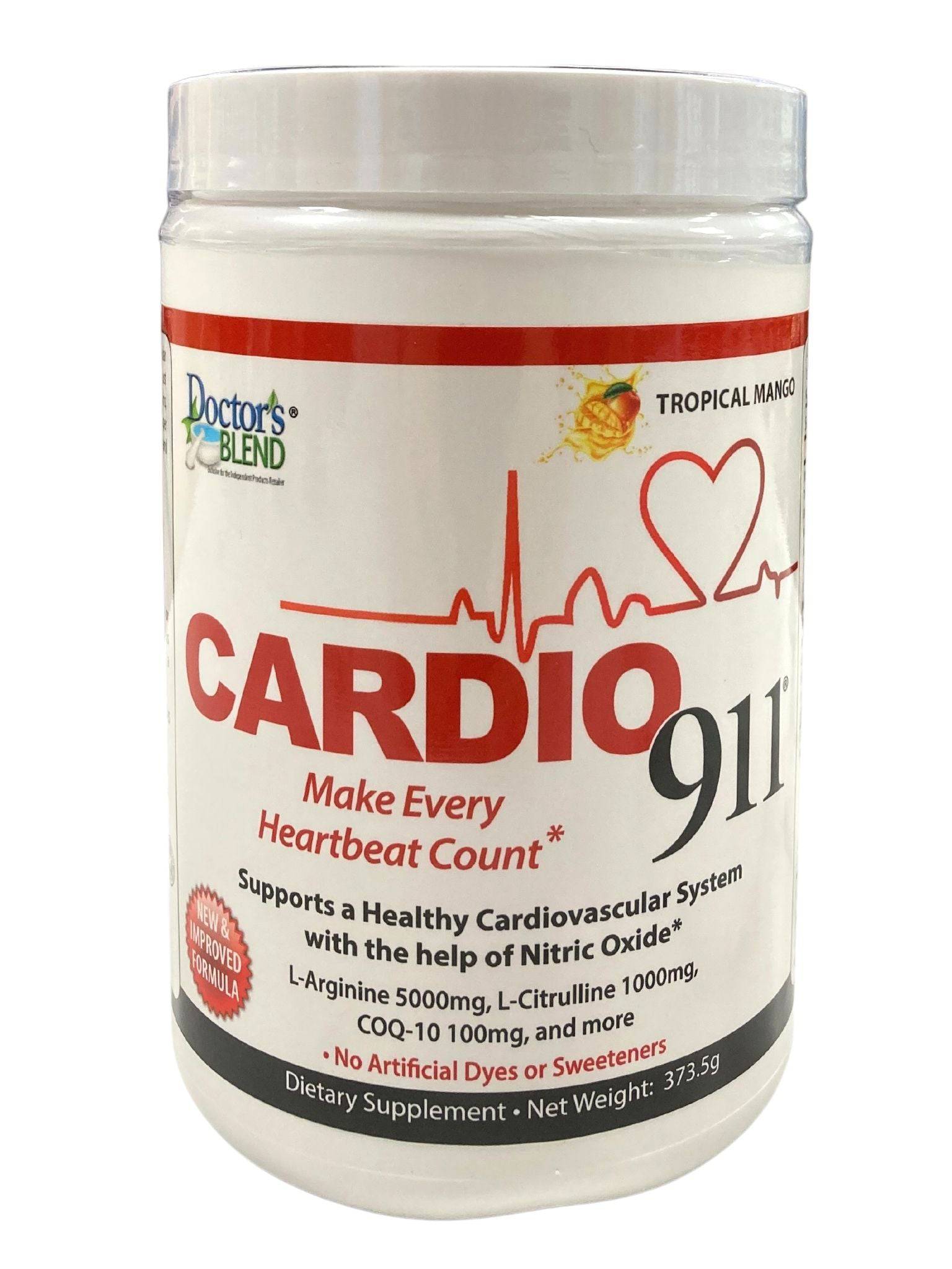 Cardio 911 Dietary Supplement Drink Mix - Country Life Natural Foods