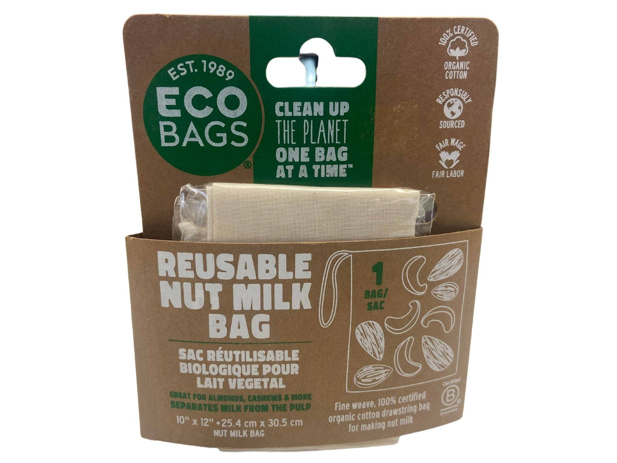 Nut Milk Bag, Cotton, Kitchen Tools & Utensils - Country Life Natural Foods