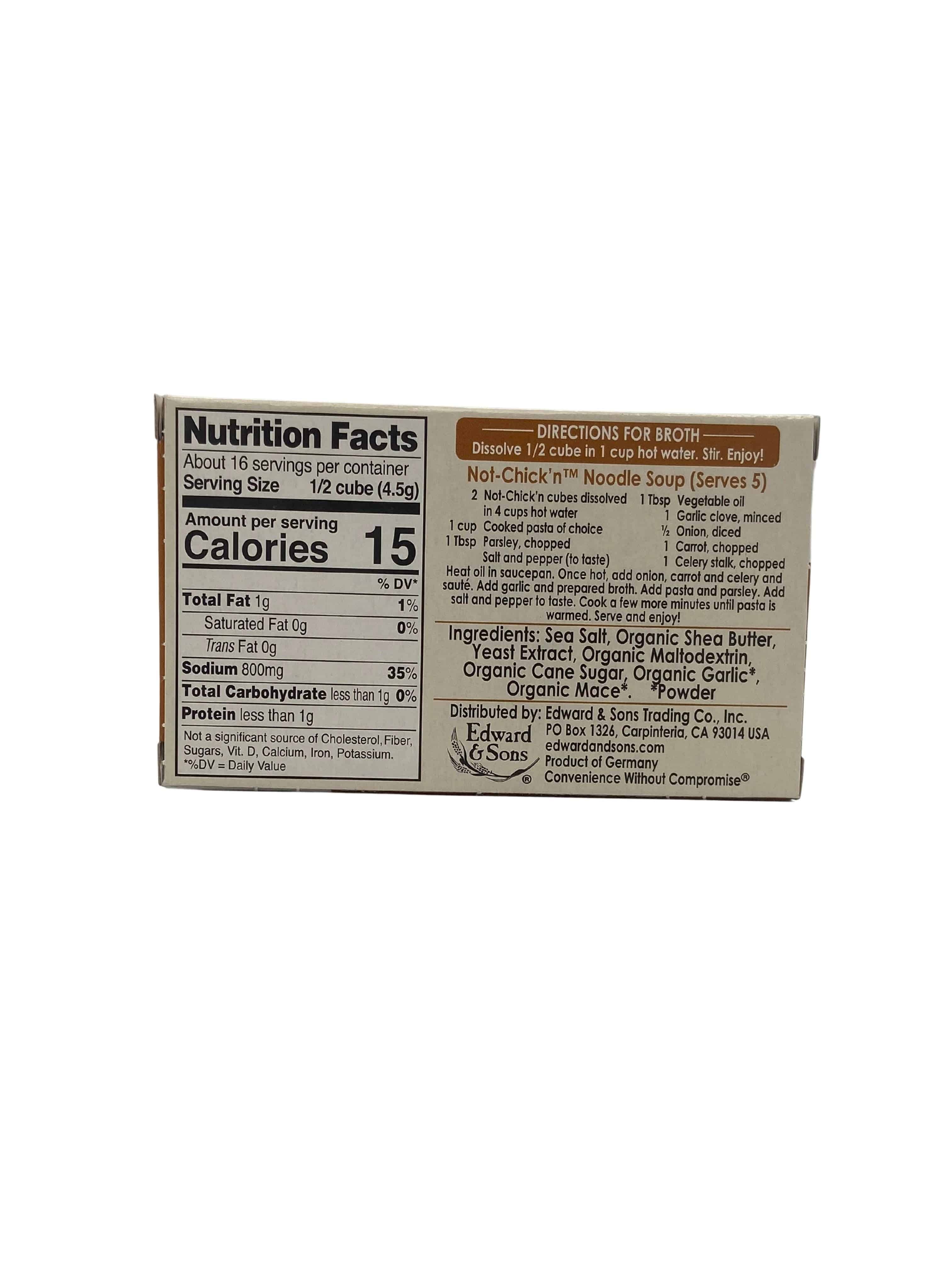 Bouillon Cubes, Vegan, Soups & Broths - Country Life Natural Foods