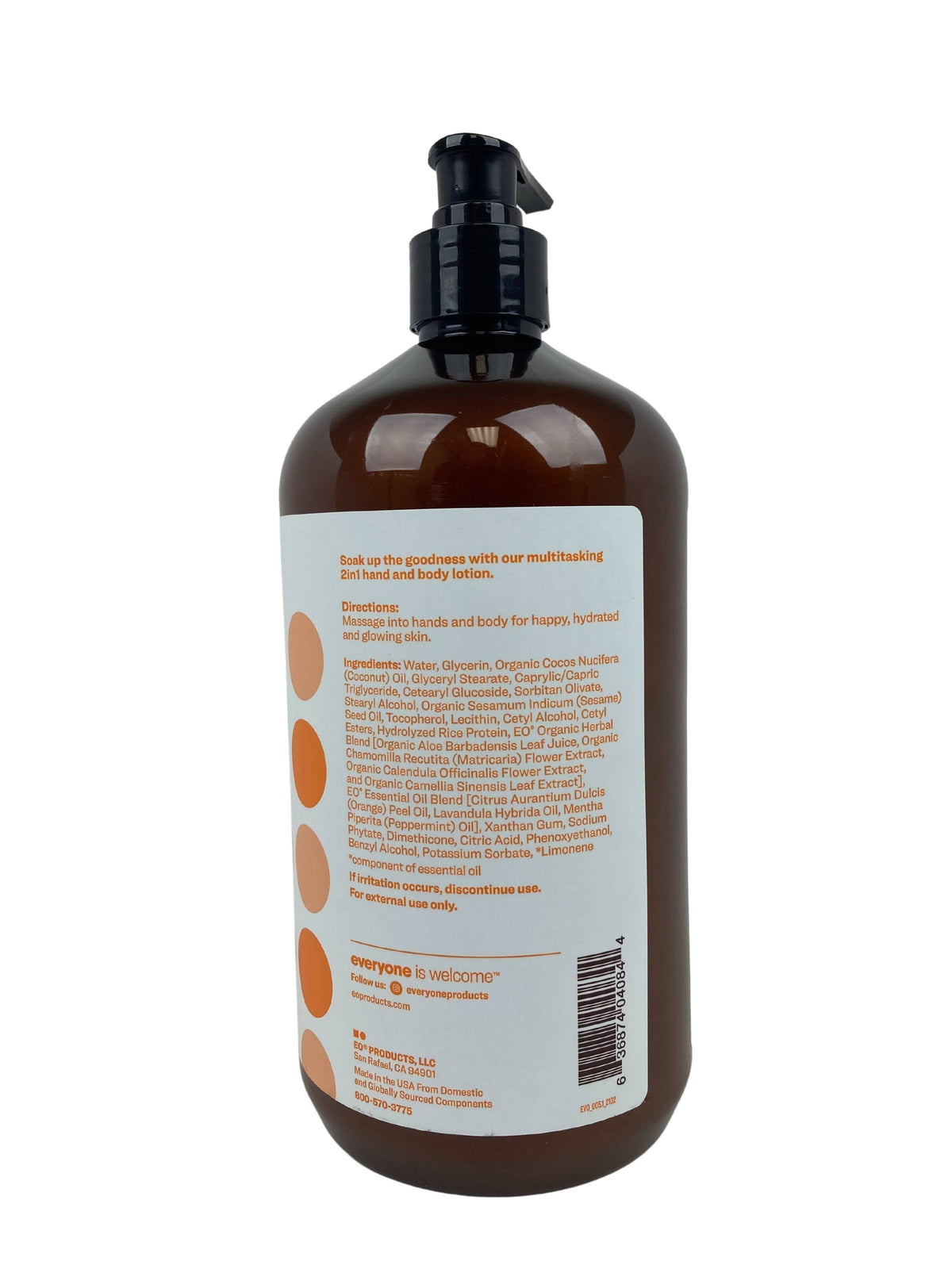 Lotion, Everyone Nourishing, Citrus Mint, 32oz, Lotions Moisturizers & Oils - Country Life Natural Foods