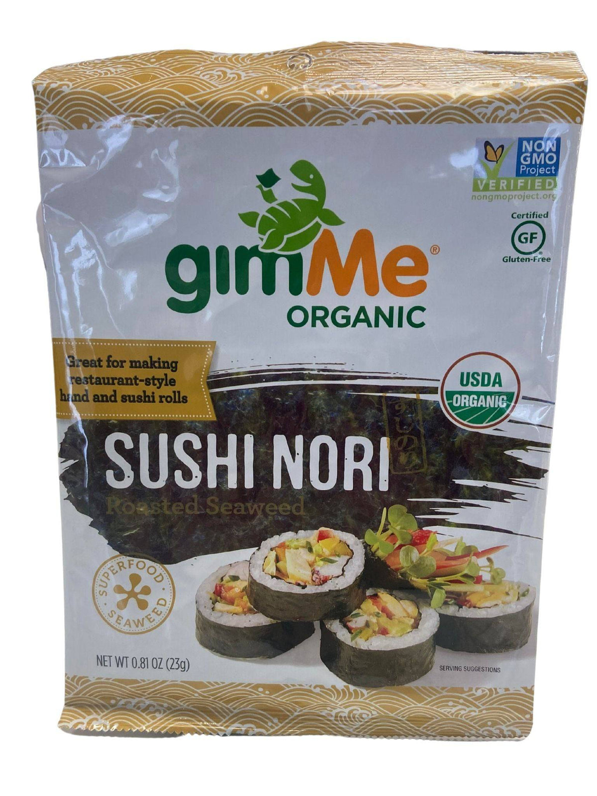 Sushi Nori, Organic, Savory Snacks - Country Life Natural Foods