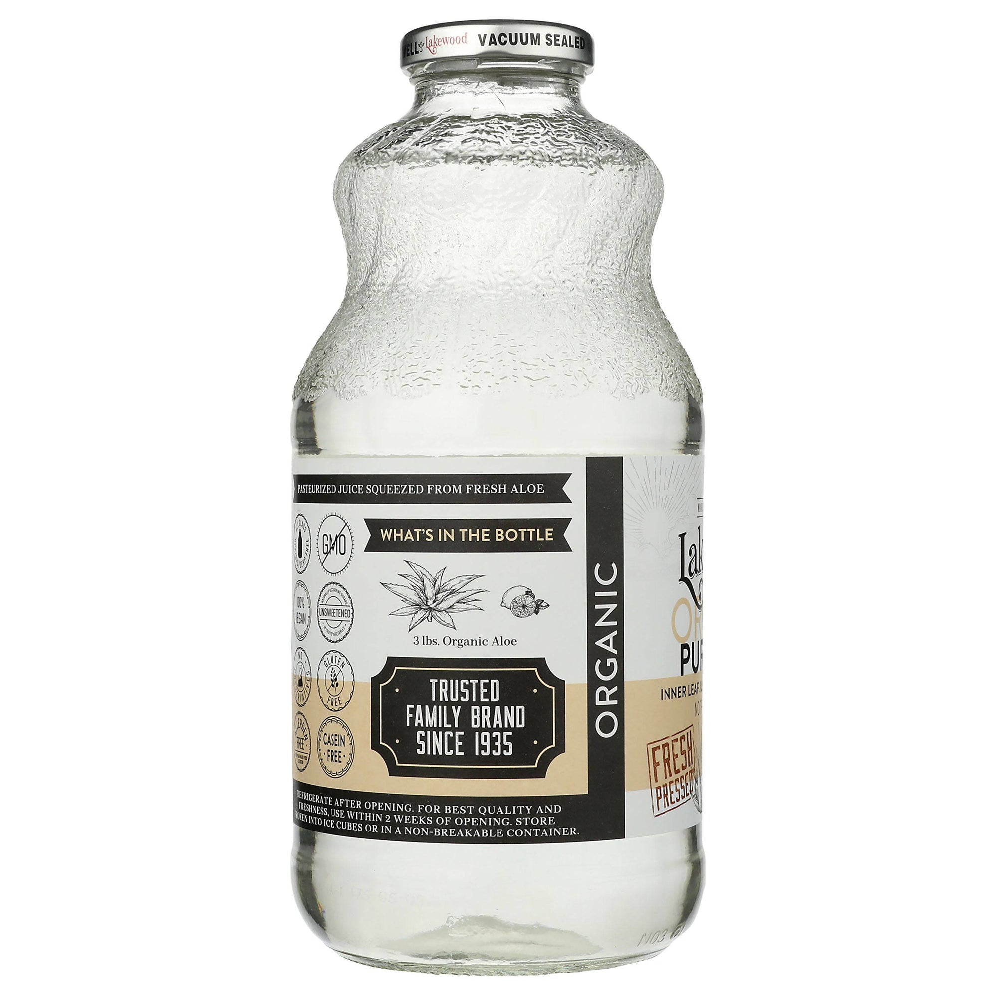 Organic Aloe Juice with Lemon - Country Life Natural Foods