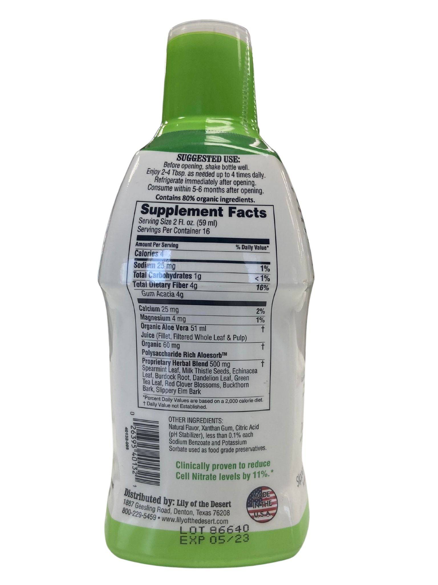 Detox Formula, Aloe Herbal, Vitamins & Supplements - Country Life Natural Foods