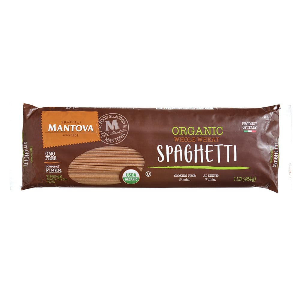 Spaghetti, Whole Wheat, Organic, Pasta & Noodles - Country Life Natural Foods