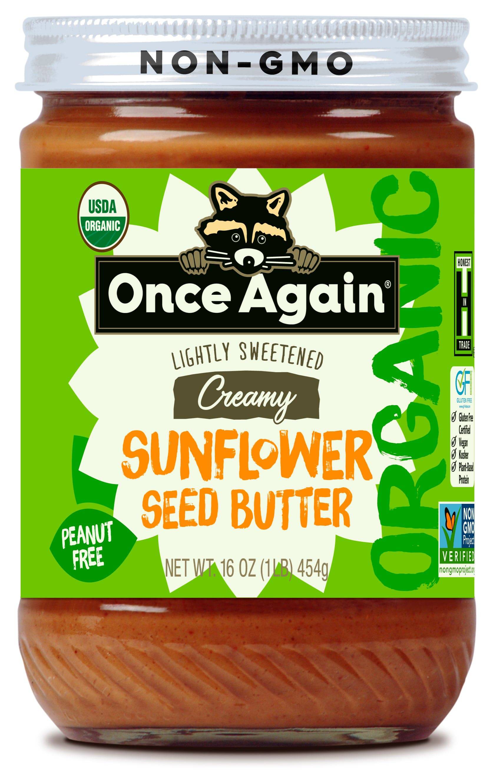 Sunflower Butter, Organic, Nut & Seed Butters - Country Life Natural Foods