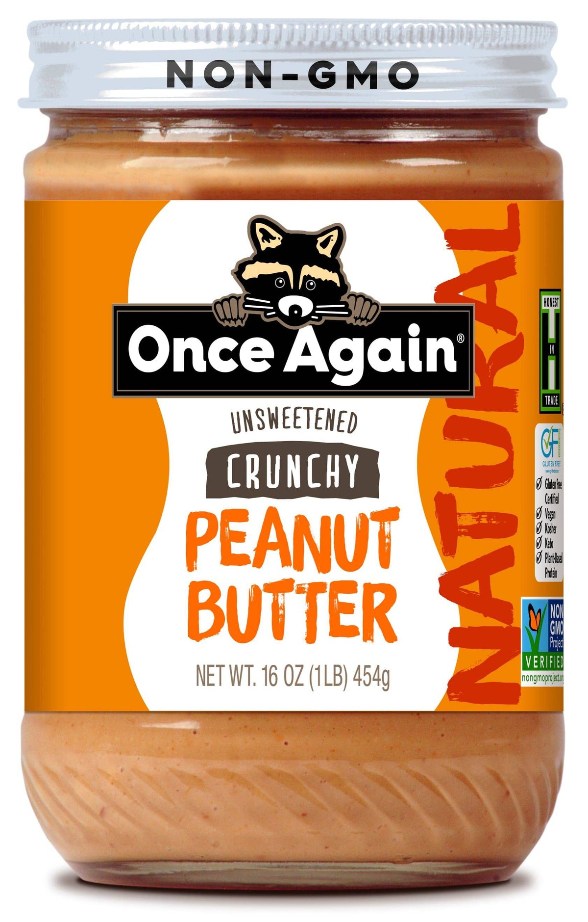 Peanut Butter, Crunchy, Nut & Seed Butters - Country Life Natural Foods