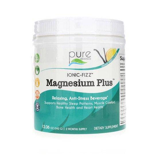 Magnesium Plus, Ionic Fizz ™, Orange-Vanilla - Country Life Natural Foods